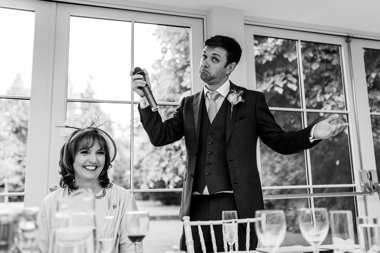 Hayne House wedding speech